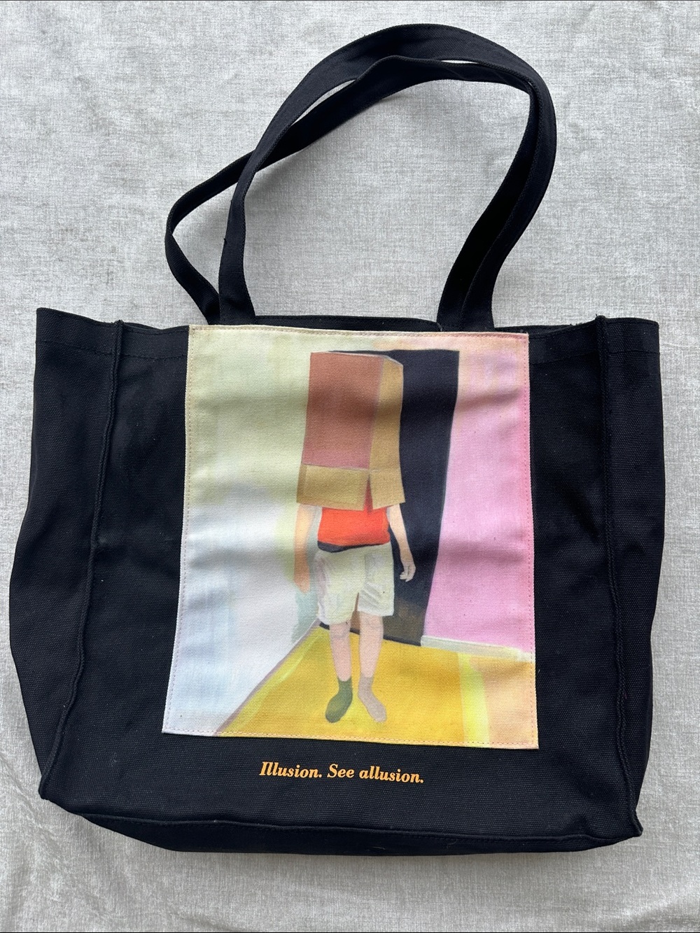 The Elements of Style Black Canvas Tote Bag